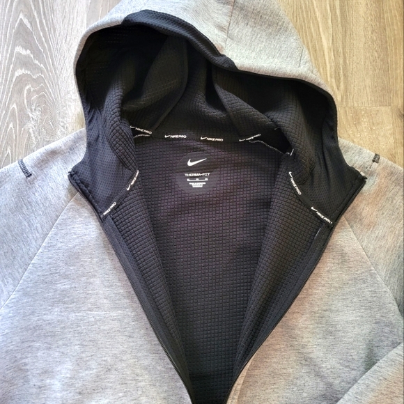 BRAND NEW Nike Jackets & Nike Pro Therma-Fit Full-Zip Fleece Jacket Men's Sz XL - Picture 7 of 9